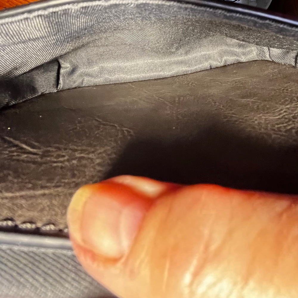 Gray Non-Leather Afkomst Crossbody Bag - Picture 7 of 9